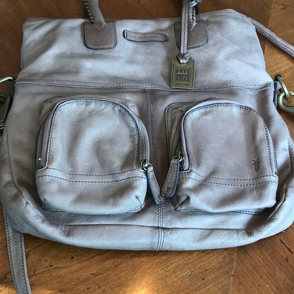 Frye leather taupe purse - new without tags - Picture 9 of 13